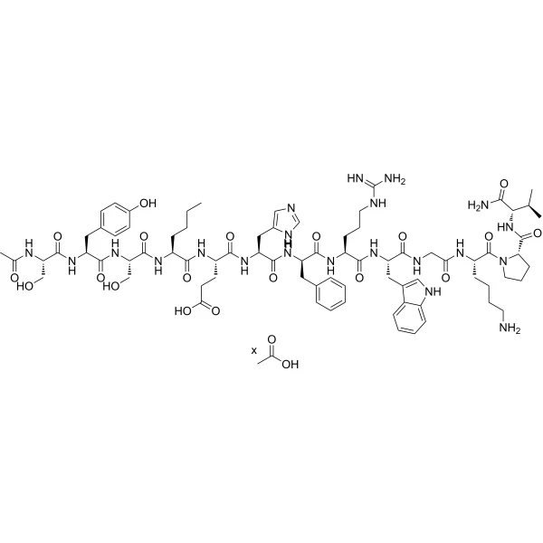 Melanotan I Acetat CAS 1566590-77-9